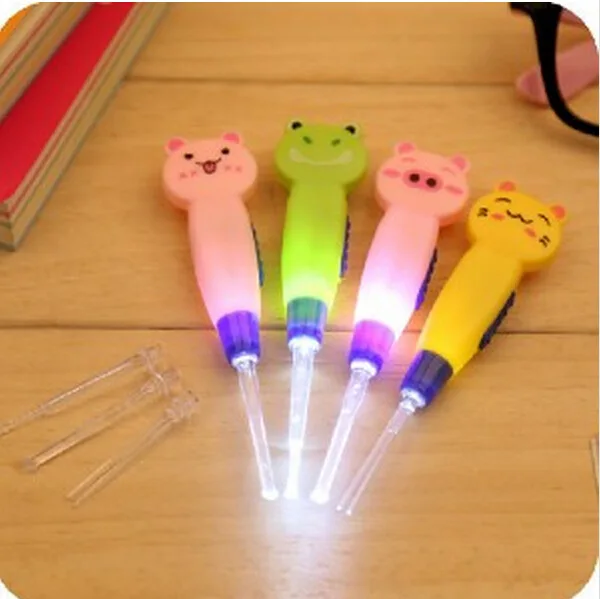1 Set Ear Cleaner Animals Luminous Earwax Spoon Clean Flashlight Plastic Earpick Handle 4 styles
1 Set Ear Cleaner Animals Luminous Earwax Spoon Clean Flashlight Plastic Earpick Handle 4 styles