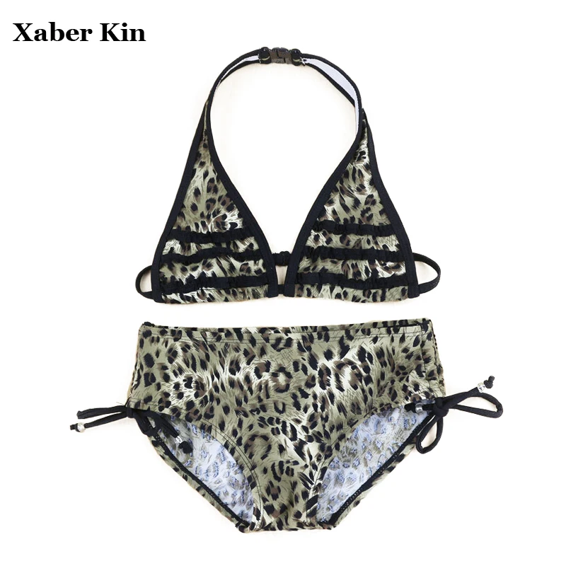 Xaber Kin Girls Leopard Girls Bikini Set Children Two-Pieces Swimsuit Kids Girl Lovely Tankini Suits Beach Swimsuit G6-K66
Xaber Kin Girls Leopard Girls Bikini Set Children Two-Pieces Swimsuit Kids Girl Lovely Tankini Suits Beach Swimsuit G6-K66