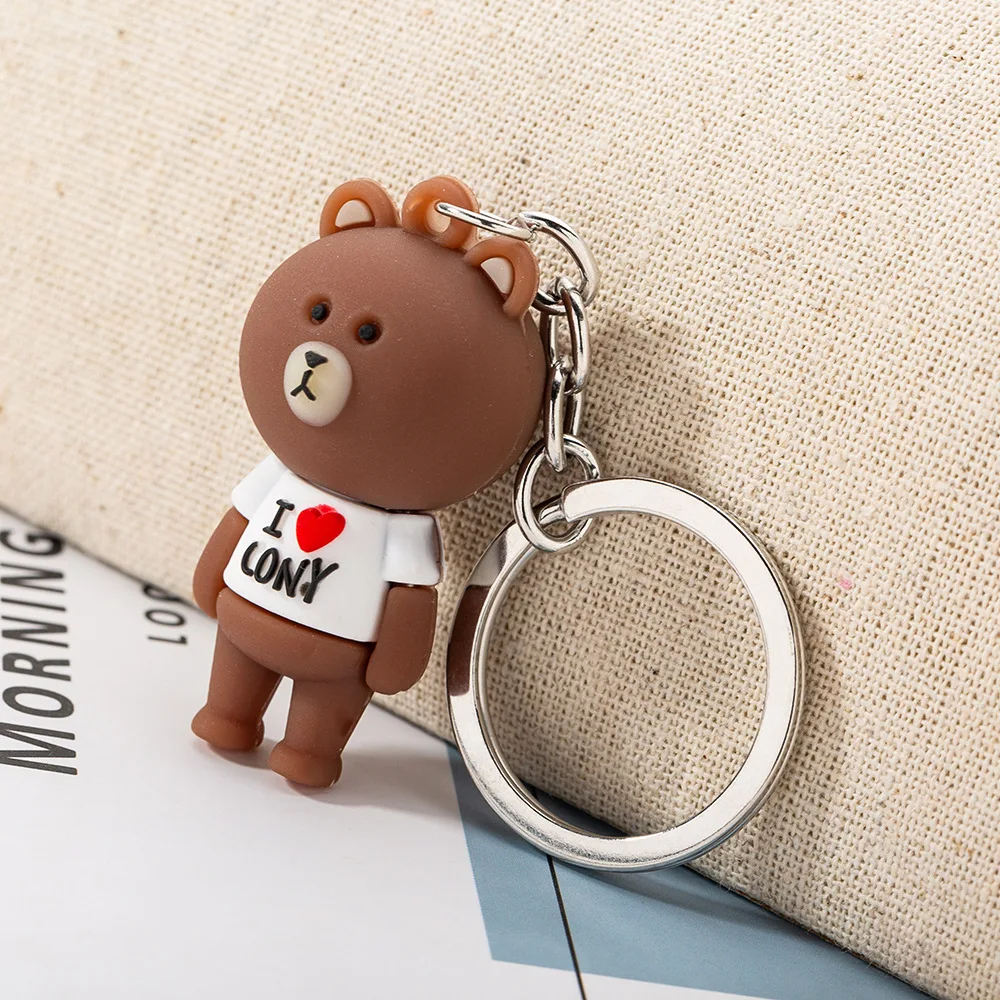 1pcs Cute Cartoon Bear Pendant Keychain Practical Wedding Birthday Party Favors Fashion Festive Event Small Gifts
1pcs Cute Cartoon Bear Pendant Keychain Practical Wedding Birthday Party Favors Fashion Festive Event Small Gifts