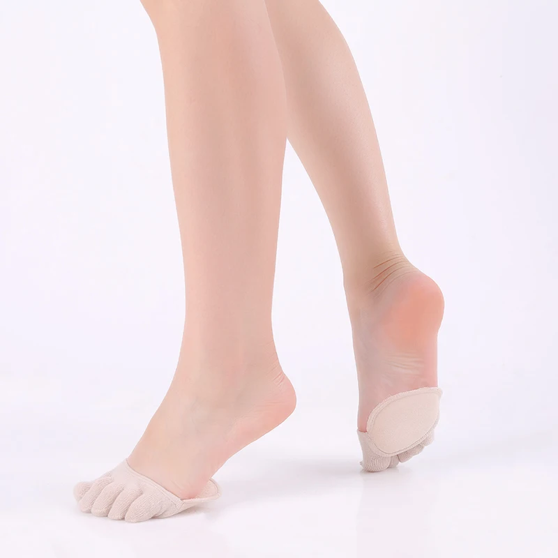 Women Socks Sponge Silicone Anti-slip Lining Open Toe Heelless Liner Sock Invisible Forefoot Cushion Foot Pad Hosiery HTB1UofASFzqK1RjSZFoq6zfcXXaa - Women Socks Sponge Silicone Anti-slip Lining Open Toe Heelless Liner Sock Invisible Forefoot Cushion Foot Pad Hosiery
