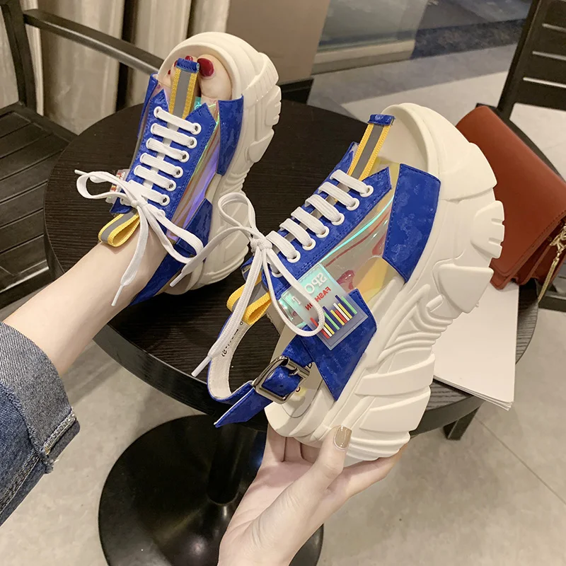 Thick-soled old sandals female summer sports fairy shoes Roman platform shoes waterproof platform open toe heightening shoes
Thick-soled old sandals female summer sports fairy shoes Roman platform shoes waterproof platform open toe heightening shoes