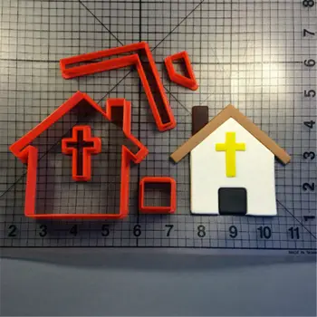 Church Design Cookie Cutter Set Custom Made 3D Printed Kitchen Accessories Cake Decorating Tools For Fondant Cupcake Mould
Church Design Cookie Cutter Set Custom Made 3D Printed Kitchen Accessories Cake Decorating Tools For Fondant Cupcake Mould