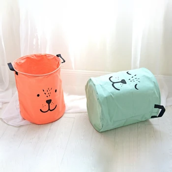 Handheld Large Laundry Basket Hamper Bag Cartoon Lovely Clothes Storage Barrel Kid Toy Sundries Organizer
Handheld Large Laundry Basket Hamper Bag Cartoon Lovely Clothes Storage Barrel Kid Toy Sundries Organizer