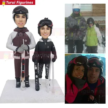 Ski scene figurine for two character sketch and sculpture design custom sculpted facial from photos alpine skiing sport sculptur
Ski scene figurine for two character sketch and sculpture design custom sculpted facial from photos alpine skiing sport sculptur