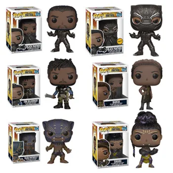 Funko POP Marvel Movie Black Panther -ERIK -SHURIi -NAKIA -Action Figure Toys Model Anime X-Men toys for chlidren Gift
Funko POP Marvel Movie Black Panther -ERIK -SHURIi -NAKIA -Action Figure Toys Model Anime X-Men toys for chlidren Gift