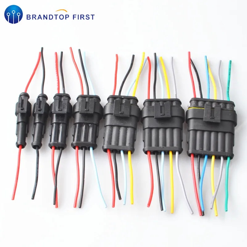 Auto wire connector 1 2 3 4 5 6 Way 1P 2P 3P 4P 5P auto connector Male & Female Waterproof Electrical Connector Plug with cable
Auto wire connector 1 2 3 4 5 6 Way 1P 2P 3P 4P 5P auto connector Male & Female Waterproof Electrical Connector Plug with cable