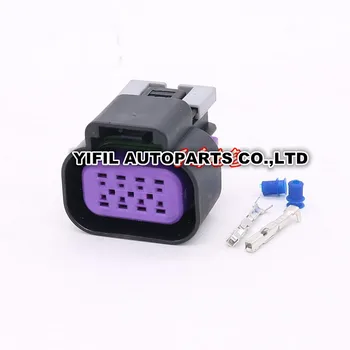 10pcs/lot 8 Pin/Way Female Car Throttle Plug Automotive Waterproof Connector For Delphi BMW Citroen Chevrolet Hyundai Hummer H3