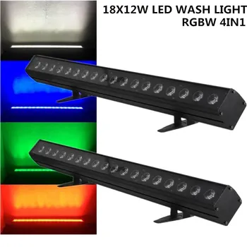 2PCS / 18X12W LED wash light RGBW 4IN1 LED PAR DMX512 4/8CH disco light,professional dj equipment
2PCS / 18X12W LED wash light RGBW 4IN1 LED PAR DMX512 4/8CH disco light,professional dj equipment