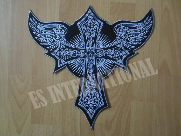 12.6'' inches Cross medal Angel large Embroidery Patches for Jacket Back Vest Motorcycle Biker
12.6'' inches Cross medal Angel large Embroidery Patches for Jacket Back Vest Motorcycle Biker