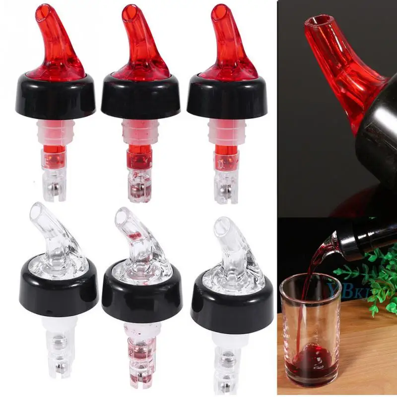 1Pc Plastic Bottle Pourer Dispenser Quick Shot Spirit Measure Pouring Nozzle Wine Bar Measuring Drinks Tool Parts
1Pc Plastic Bottle Pourer Dispenser Quick Shot Spirit Measure Pouring Nozzle Wine Bar Measuring Drinks Tool Parts
