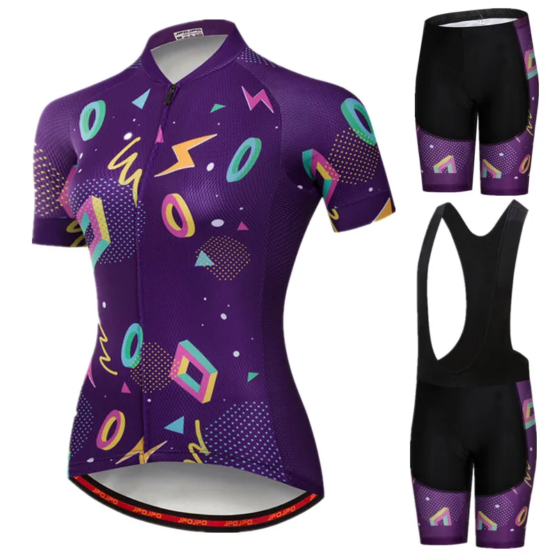 JPOJPO 2021 Cycling Clothing Women Cycling Set Breathable Bike Clothing Anti-UV Bicycle Wear Short Sleeve Cycling Jersey Sets
JPOJPO 2021 Cycling Clothing Women Cycling Set Breathable Bike Clothing Anti-UV Bicycle Wear Short Sleeve Cycling Jersey Sets