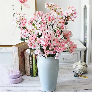 Fake Single Stem Apple Blossom 38.19" Length Simulation Plum Flower for Wedding Home Decorative Artificial Flowers
Fake Single Stem Apple Blossom 38.19" Length Simulation Plum Flower for Wedding Home Decorative Artificial Flowers