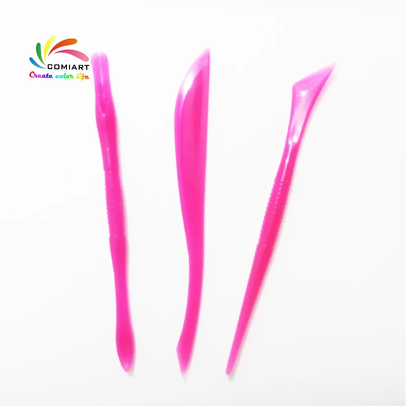3pcs Double Heads Pottery Sculpture Polymer Light Clay Carving Craft Tool for DIY Plastic Kids Playdough Tools Polymer Clay Set
3pcs Double Heads Pottery Sculpture Polymer Light Clay Carving Craft Tool for DIY Plastic Kids Playdough Tools Polymer Clay Set