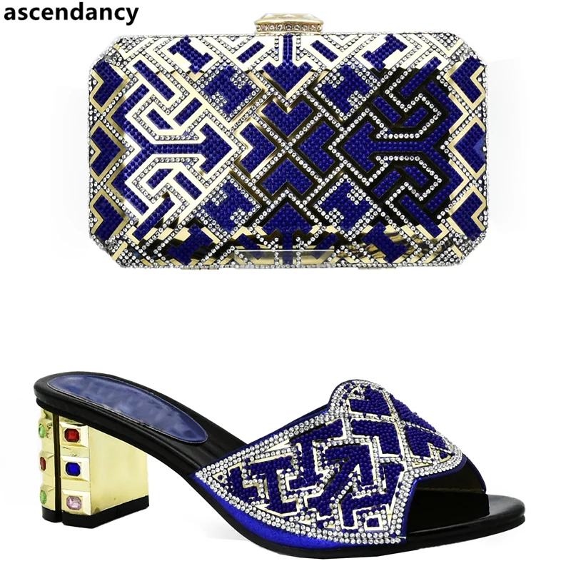 Royal Blue Shoe and Matching Bag for Nigeria Party Italian Shoe with Matching Bag Women Italian African Party Pumps Shoe and Bag
Royal Blue Shoe and Matching Bag for Nigeria Party Italian Shoe with Matching Bag Women Italian African Party Pumps Shoe and Bag