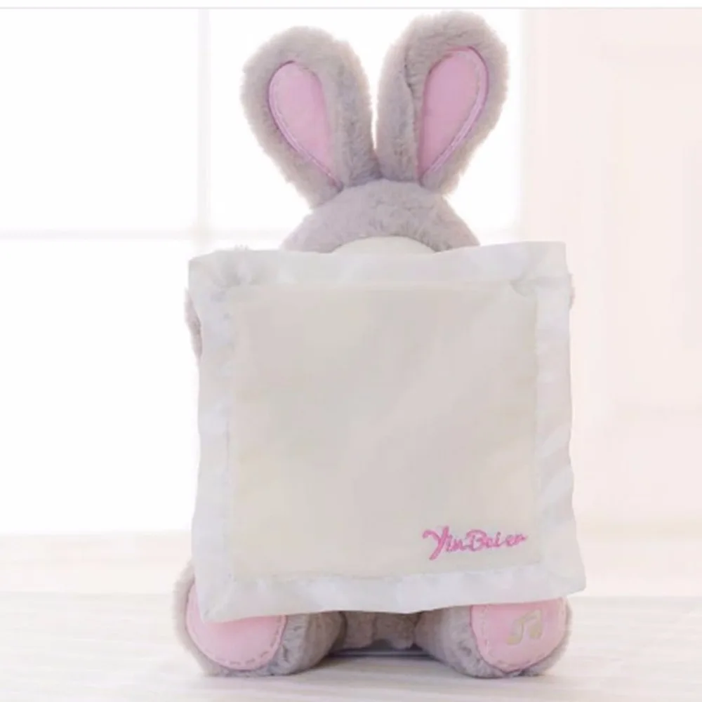 Electronic Rabbit Dolls Play Hide & Seek with Kids Lovely Cartoon Stuffed 30cm Soft Plush Toy gifts for Birthday and Festivals
Electronic Rabbit Dolls Play Hide & Seek with Kids Lovely Cartoon Stuffed 30cm Soft Plush Toy gifts for Birthday and Festivals