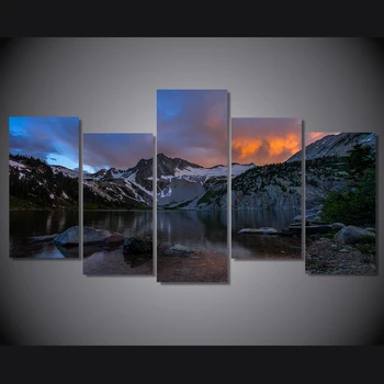 5 Pcs Lake Snow Mountains Large Wall Art Canvas Poster Frame Painting Abstract Pictures HD Printed Framework Ramadan Decoration
5 Pcs Lake Snow Mountains Large Wall Art Canvas Poster Frame Painting Abstract Pictures HD Printed Framework Ramadan Decoration