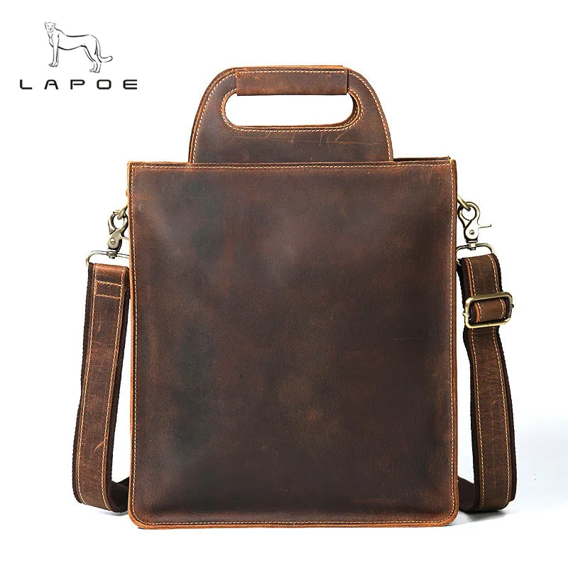 2018 New Vintage Men's Messenger Bags Genuine Leather Shoulder Bags For Men Crossbody Bag Design Business Casual Male Handbags
2018 New Vintage Men's Messenger Bags Genuine Leather Shoulder Bags For Men Crossbody Bag Design Business Casual Male Handbags