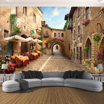 Custom Mural Wallpaper 3D City Street Landscape Wall Painting Cafe Restaurant Living Room Backdrop Wall Covering Papel De Parede
Custom Mural Wallpaper 3D City Street Landscape Wall Painting Cafe Restaurant Living Room Backdrop Wall Covering Papel De Parede