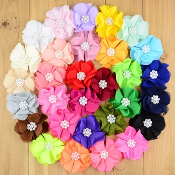 100 pcs/lot , 2.8" Chiffon Flowers ,Pearl Center Fabric Flowers, Soft Chiffon Layered Fabric Flowers DIY hair accessaries
100 pcs/lot , 2.8" Chiffon Flowers ,Pearl Center Fabric Flowers, Soft Chiffon Layered Fabric Flowers DIY hair accessaries