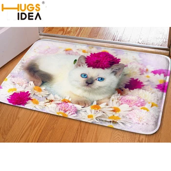 HUGSIDEA Funny Cute Cat Carpet 3D Floral Green Grass Soft Rugs for Kids Play Bedroom Non-slip Flanner Entrance Cat Floor Mats
HUGSIDEA Funny Cute Cat Carpet 3D Floral Green Grass Soft Rugs for Kids Play Bedroom Non-slip Flanner Entrance Cat Floor Mats