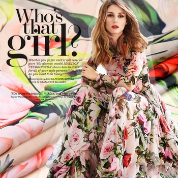 2016 summer flowers and birds mulberry silk natural chiffon print fabric for dress bright cloth tissu au meter fashion DIY
2016 summer flowers and birds mulberry silk natural chiffon print fabric for dress bright cloth tissu au meter fashion DIY