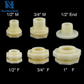 NuoNuoWell 2PCS Water Tank ABS Bulkhead Pipe Joints 1/2" 3/4" 1" Fish Tank Aquarium Inlet Outlet Adaptor End Cap Leak-Proof
NuoNuoWell 2PCS Water Tank ABS Bulkhead Pipe Joints 1/2" 3/4" 1" Fish Tank Aquarium Inlet Outlet Adaptor End Cap Leak-Proof