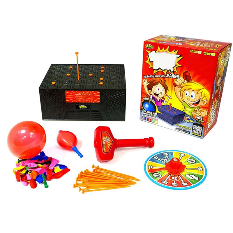 Creative Funny Prank Desktop Game Blast Box Knock Box Tricky Toy Blast Balloon Parent-child Interaction Play Gift
Creative Funny Prank Desktop Game Blast Box Knock Box Tricky Toy Blast Balloon Parent-child Interaction Play Gift