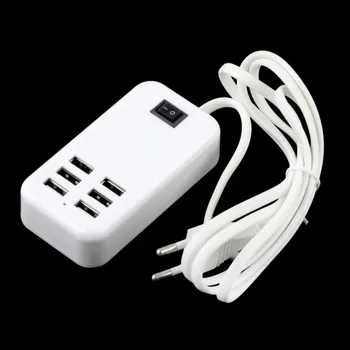 50pcs Universal US UK EU Plug AC 5V 3A 6 Ports USB Desktop Wall Travel Charger Power Adapter For iPhone Samsung HUAWEI PC
50pcs Universal US UK EU Plug AC 5V 3A 6 Ports USB Desktop Wall Travel Charger Power Adapter For iPhone Samsung HUAWEI PC