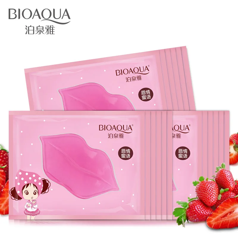 BIOAQUA Lip Care Mask for Deeply Moisturizing Lipstick Peeling Rejuvenating Mask 1 packs of Crystal Collagen Lips Skin Care
BIOAQUA Lip Care Mask for Deeply Moisturizing Lipstick Peeling Rejuvenating Mask 1 packs of Crystal Collagen Lips Skin Care