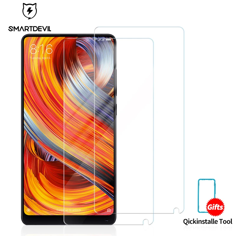 SmartDevil Screen Protector for xiaomi Mi Mix 2 Tempered Glass 9H mobile phone protective film Front membrane 2 pieces loading
SmartDevil Screen Protector for xiaomi Mi Mix 2 Tempered Glass 9H mobile phone protective film Front membrane 2 pieces loading