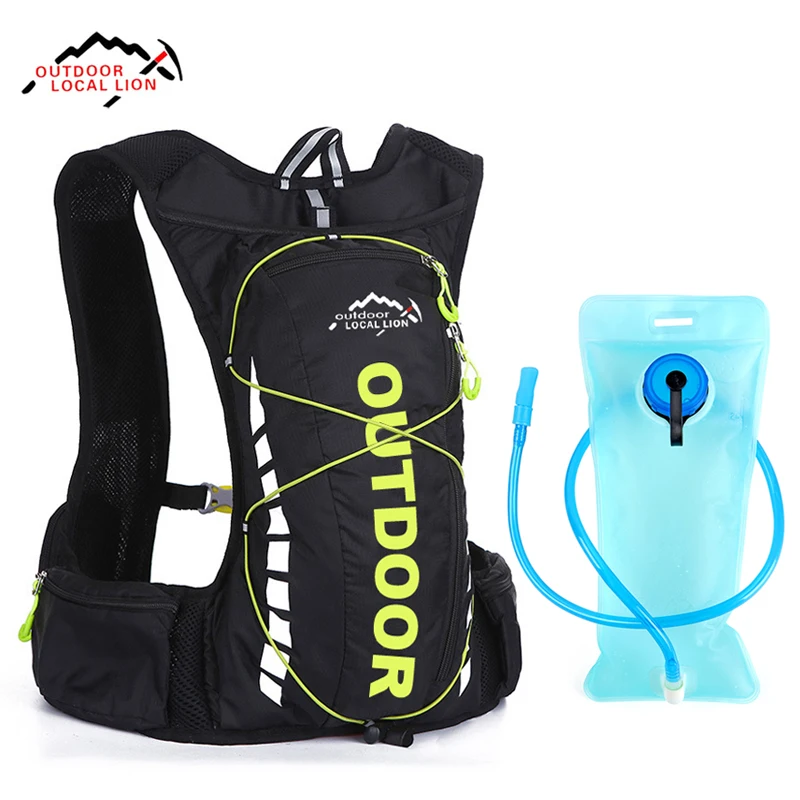LOCAL LION Waterproof 10L Climbing Backpack Camping Travel Hiking Outdoor Bags 2L Hydration Water Bag Sport Rucksack 4 Colors 
LOCAL LION Waterproof 10L Climbing Backpack Camping Travel Hiking Outdoor Bags 2L Hydration Water Bag Sport Rucksack 4 Colors
