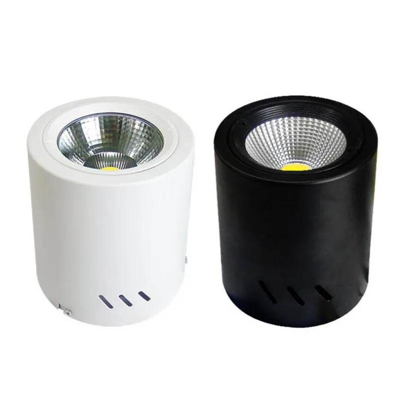Fanlive 6PCS/LOT Round COB Downlight Spot LED Ceiling Downlights 220v 10W 15W 20W 30W 50W Surface Mounted AC 85V-265V
Fanlive 6PCS/LOT Round COB Downlight Spot LED Ceiling Downlights 220v 10W 15W 20W 30W 50W Surface Mounted AC 85V-265V