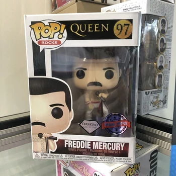 Exclusive Official Funko pop Rocks: Queen - Freddie Mercury Diamond Collection Vinyl Action Figure Collectible Model Toy In Box
Exclusive Official Funko pop Rocks: Queen - Freddie Mercury Diamond Collection Vinyl Action Figure Collectible Model Toy In Box