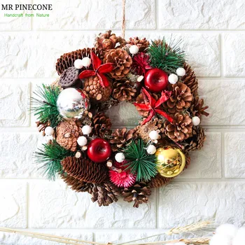 2019 New Year Christmas Decorations for Home Pendant Handmade Wreath Ornament Spruce Door Wreaths Navidad Kerst Natal Decoration
2019 New Year Christmas Decorations for Home Pendant Handmade Wreath Ornament Spruce Door Wreaths Navidad Kerst Natal Decoration