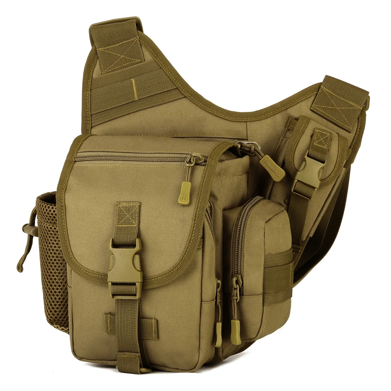 Waterproof Nylon Camo Military Saddle Bag Men Tactical Cross-body Shoulder Bag Hunting Hiking Climbing Outdoor Sports Bag SHK304
Waterproof Nylon Camo Military Saddle Bag Men Tactical Cross-body Shoulder Bag Hunting Hiking Climbing Outdoor Sports Bag SHK304