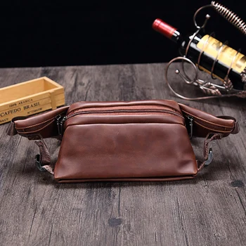 2019 New Arrival Fashion Men's Waist Bags Retro Shoulder Bag Male Casual Travel PU Leather Messenger Chest Bag Handy Fanny Pack
2019 New Arrival Fashion Men's Waist Bags Retro Shoulder Bag Male Casual Travel PU Leather Messenger Chest Bag Handy Fanny Pack