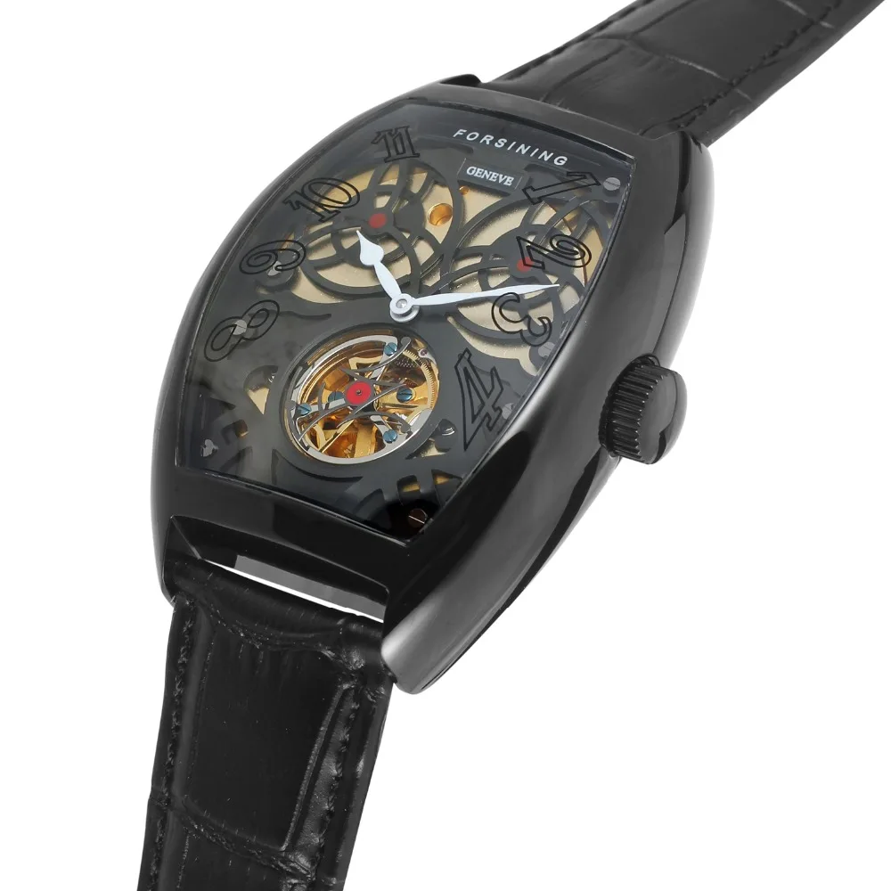 New Luxury Brand Skeleton Hollow Tourbillon Automatic Mechanical Watch Black Leather Wristwatch relogio masculino automatico
New Luxury Brand Skeleton Hollow Tourbillon Automatic Mechanical Watch Black Leather Wristwatch relogio masculino automatico