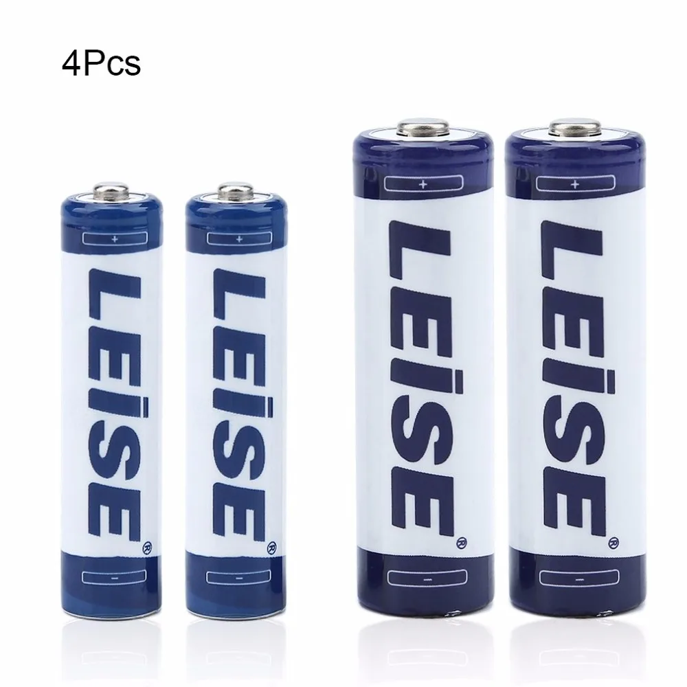 LEISE 4pcs battery High Capacity 2pcs AA Battery + 2pcs AAA NiMH Rechargeable Batteries High Energy Density Long Life Batteria
LEISE 4pcs battery High Capacity 2pcs AA Battery + 2pcs AAA NiMH Rechargeable Batteries High Energy Density Long Life Batteria