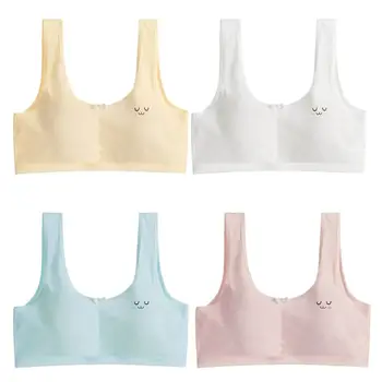 Young Girls Cotton Bra Kids Sport Wireless Small Training Puberty Underwear Crop Tops Racer Back 8-15Years
Young Girls Cotton Bra Kids Sport Wireless Small Training Puberty Underwear Crop Tops Racer Back 8-15Years