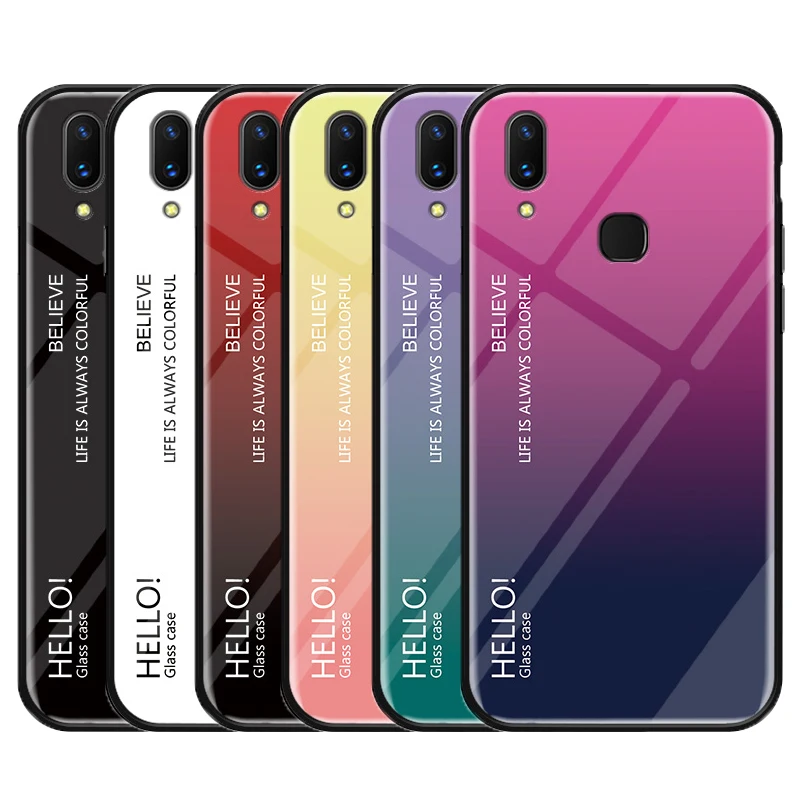 Case For Huawei Y9 2019 Case HONOR 10 8C Glass Silicone Frame Hard Cover For Huawei Y9 2019 JKM-LX3 JKM-LX1 Y 9 2019 Y92019
Case For Huawei Y9 2019 Case HONOR 10 8C Glass Silicone Frame Hard Cover For Huawei Y9 2019 JKM-LX3 JKM-LX1 Y 9 2019 Y92019