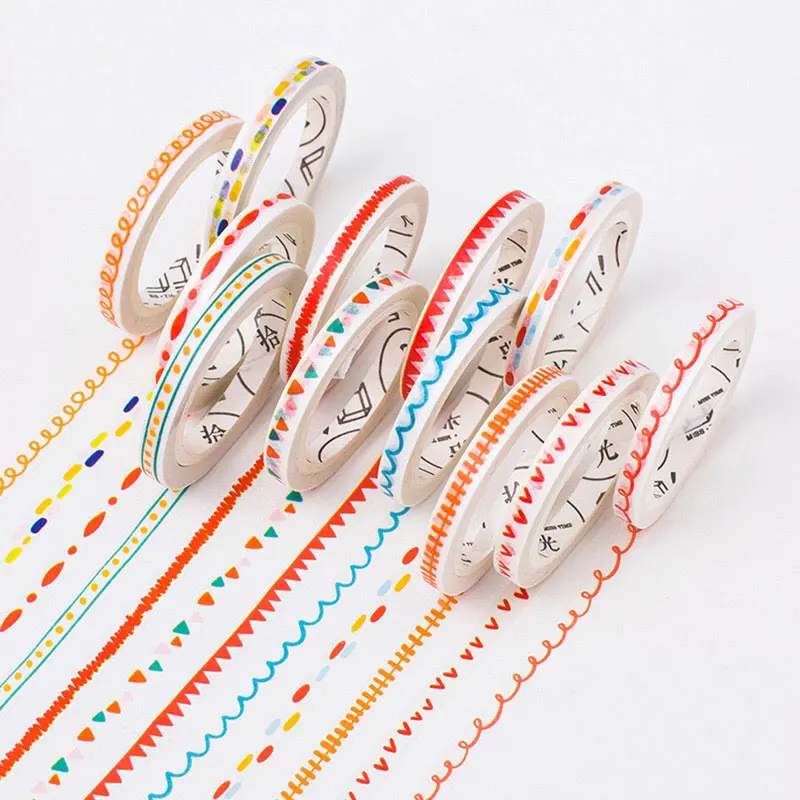 1X 5mm*8m Lace decoration washi tape DIY decoration scrapbooking planner masking tape kawaii Self Adhesive Tape stationery
1X 5mm*8m Lace decoration washi tape DIY decoration scrapbooking planner masking tape kawaii Self Adhesive Tape stationery