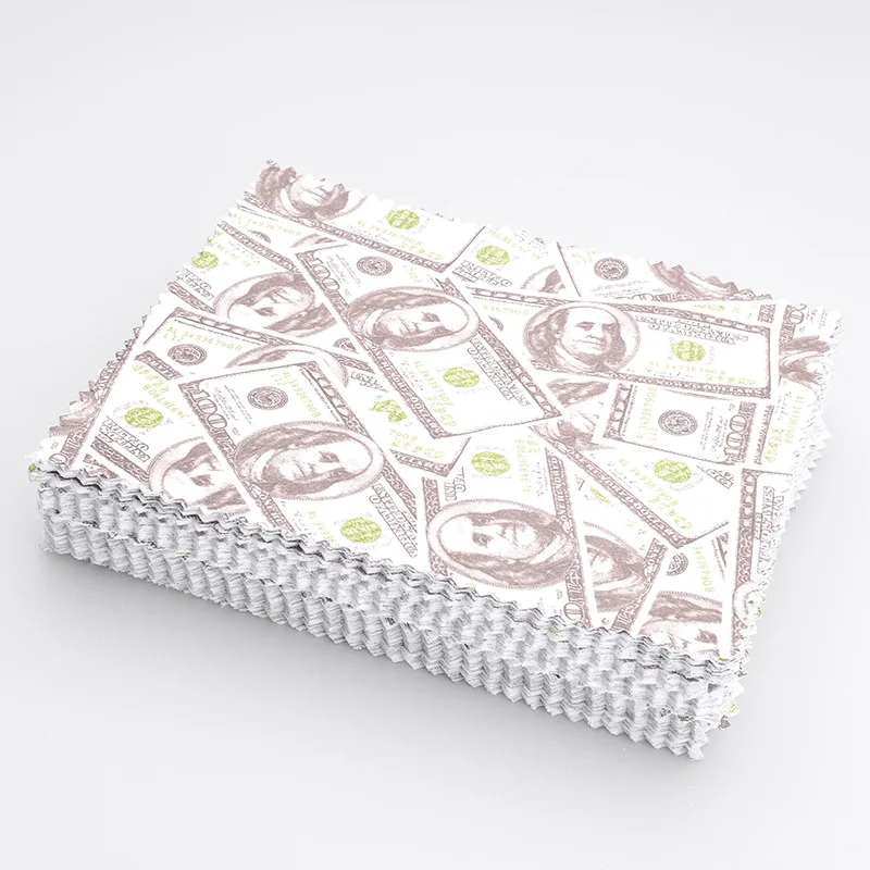 100PCS Dollar Pattern Glasses Wipes Microfiber Glasses Cleaning Cloth Creativity Eyeglass Cleaner Soft Lens Cleaner Accessories
100PCS Dollar Pattern Glasses Wipes Microfiber Glasses Cleaning Cloth Creativity Eyeglass Cleaner Soft Lens Cleaner Accessories