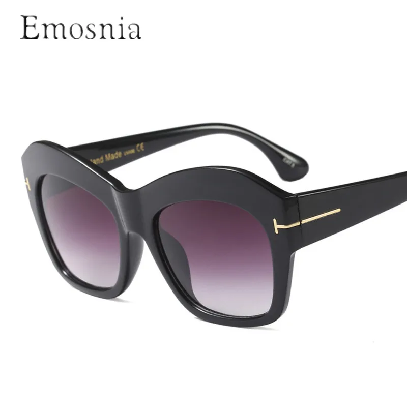 

Emosnia Unisex Cat Eye Modis Sunglasses Oculos Big Frame Oversize Vintage Women Men Brand Designer Luxury 2019 Sun Glasses Gift