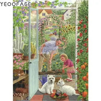 DIY 5D Square Diamond Painting Cross Stitch Kits garden Diamonds Embroidery Crystals home Decor resin drill Mosaic Picture dog
DIY 5D Square Diamond Painting Cross Stitch Kits garden Diamonds Embroidery Crystals home Decor resin drill Mosaic Picture dog