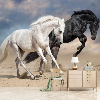 Abstract Custom Photo Modern Black White Hores Wallpaper Wall Mural Animal Backdrop Wall Covering Living Room Home Decor
Abstract Custom Photo Modern Black White Hores Wallpaper Wall Mural Animal Backdrop Wall Covering Living Room Home Decor