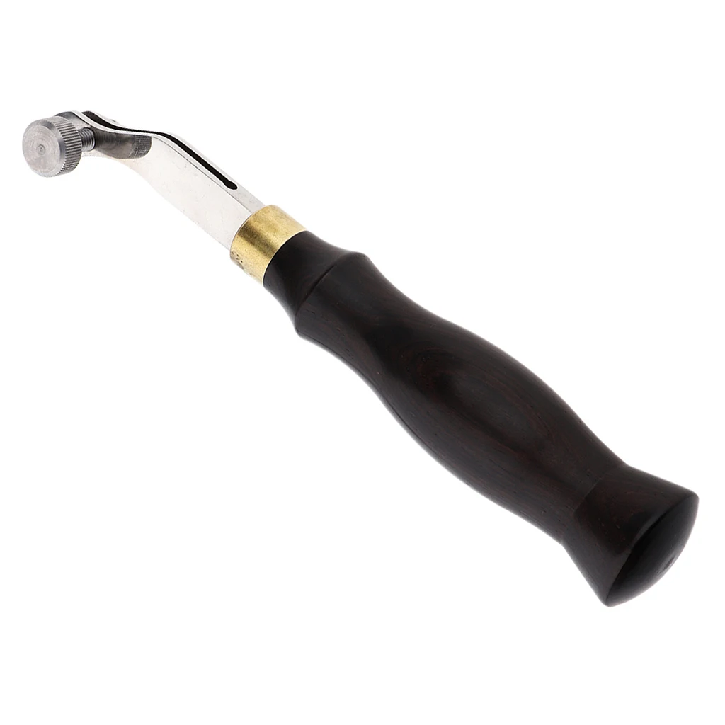 Adjustable Creasers Press line Edge with Vintage Wooden Handle Leather Craft Tool DIY .5mm Adjustable Creasers Press line Edge with Vintage Wooden Handle Leather Craft Tool DIY .5mm