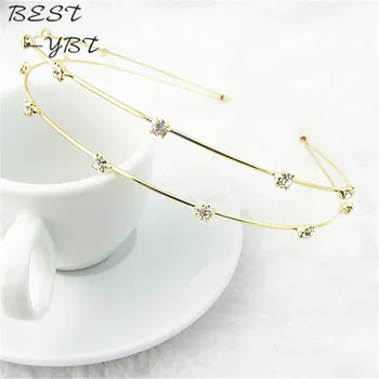 New Simple Rhinestone Hair Bands Fashion Headband Hair Accessories Girls Headwear Hair jewelry
New Simple Rhinestone Hair Bands Fashion Headband Hair Accessories Girls Headwear Hair jewelry