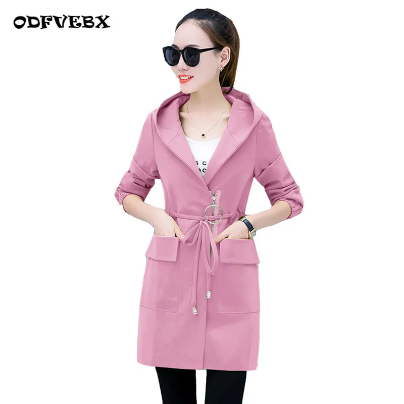 Windbreaker jacket female 2019 spring new medium long loose casual large size autumn long-sleeved outer Women's clothing ODFVEBX
Windbreaker jacket female 2019 spring new medium long loose casual large size autumn long-sleeved outer Women's clothing ODFVEBX
