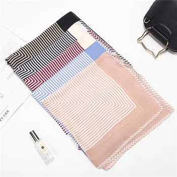 2019 New Women Striped Satin Silk Square Scarf Bandana Hijab Scarves Office Ladies Hostess Stewardess Neckerchief Hair Head Band
2019 New Women Striped Satin Silk Square Scarf Bandana Hijab Scarves Office Ladies Hostess Stewardess Neckerchief Hair Head Band