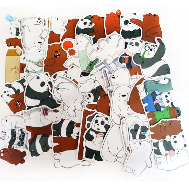 36 Pcs Panda Polar Bear Stickers for Laptop Skateboard Luggage Car Styling Bicycle Motorcycle Doodle Decals Cute Funny Sticker
36 Pcs Panda Polar Bear Stickers for Laptop Skateboard Luggage Car Styling Bicycle Motorcycle Doodle Decals Cute Funny Sticker